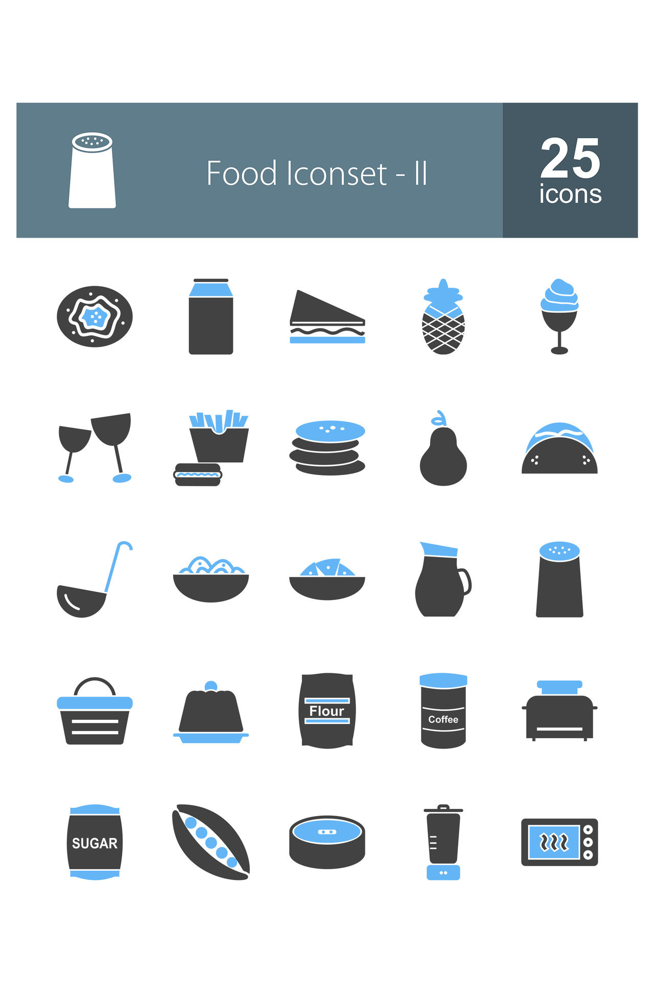 食物美食UI图标旅游旅行矢量素材