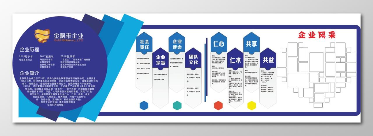 企业文化墙企业风采 图片素材免费下载
