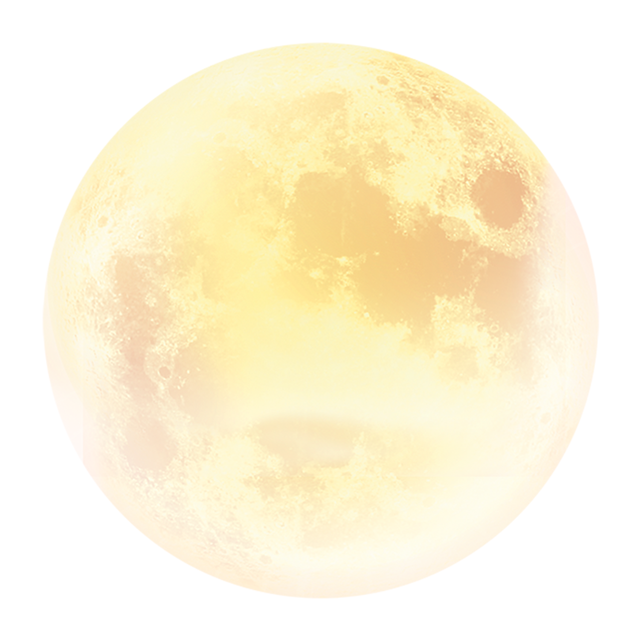 七夕月亮手绘月亮中秋节素材png免费下载 图星人 