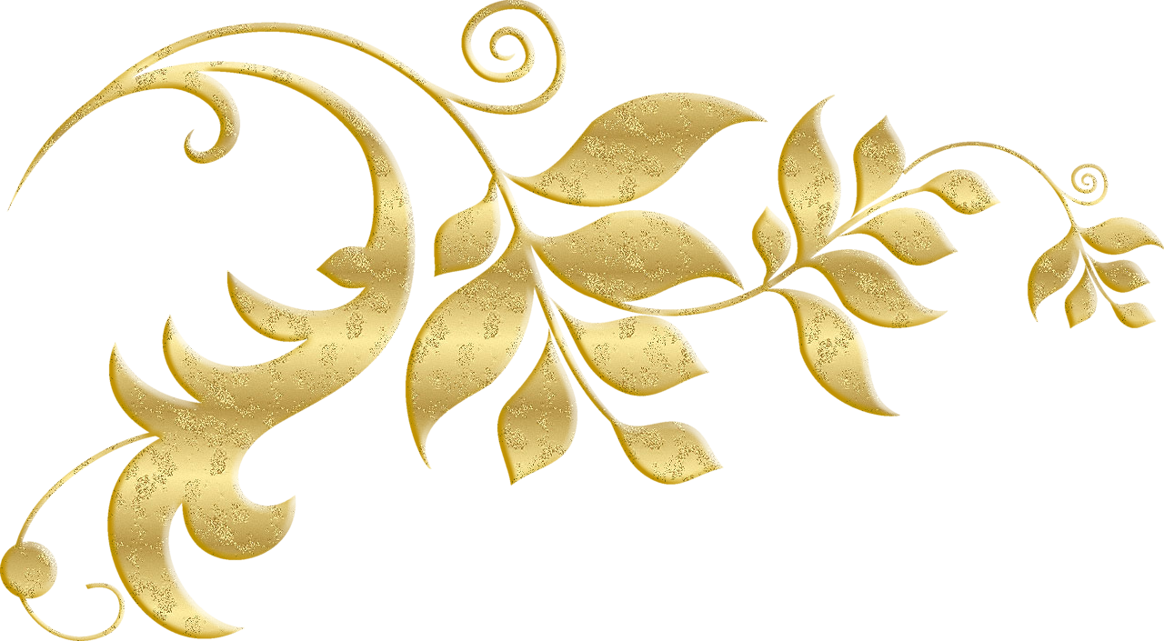 金色花纹金色花纹华丽花纹花png免费下载 图星人