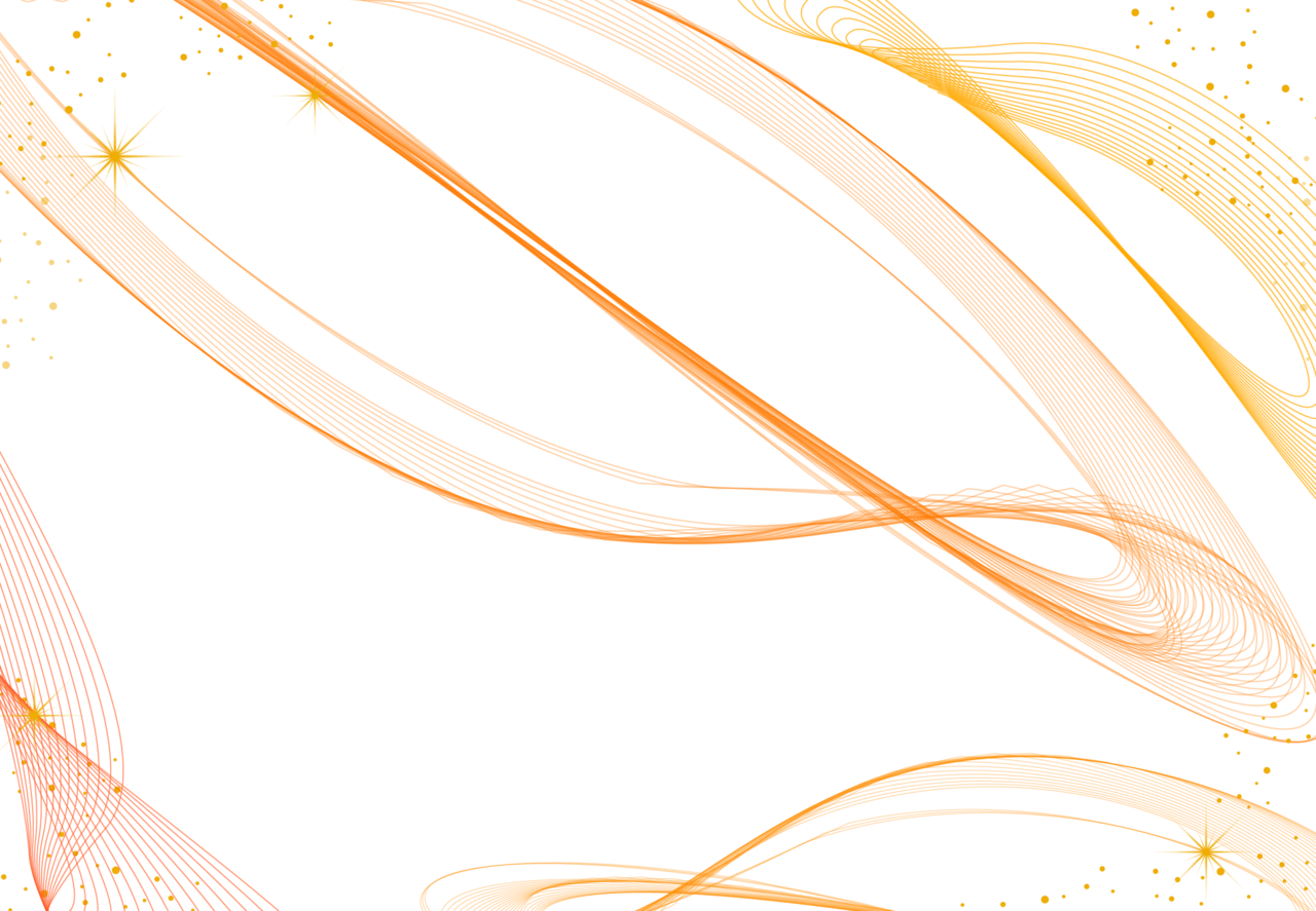 橙色黄色花花草草装饰背景素材png免费下载 图星人