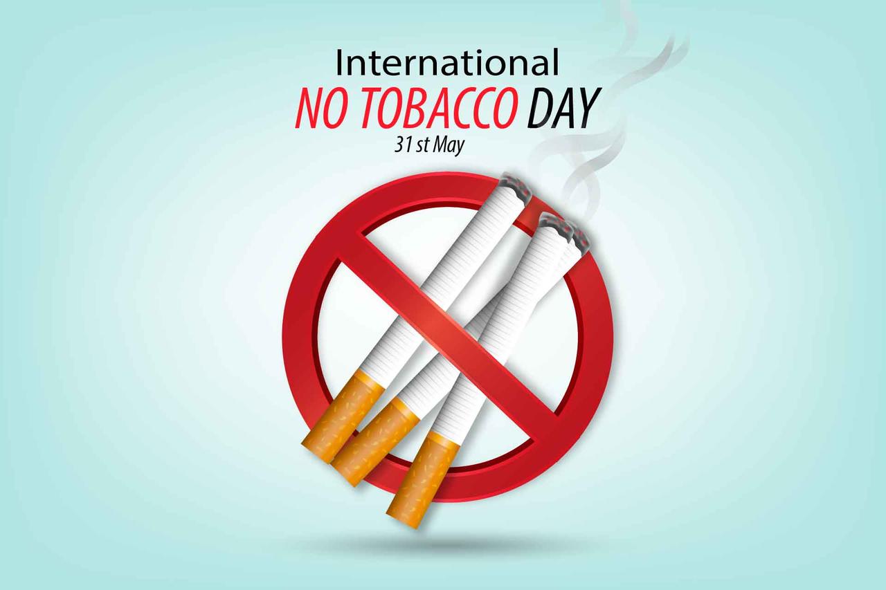 禁止吸烟标志世界哮喘日禁烟日肺健康禁烟矢量图