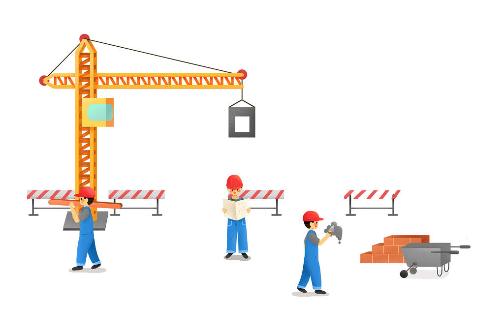 2020年安全生产月五一劳动节建筑工人工地干活素材安全生产安全生产月