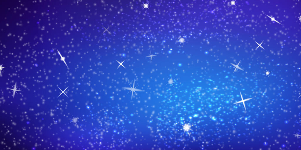 科技星空蓝色夜晚星空星星宇宙太空深蓝色展板背景