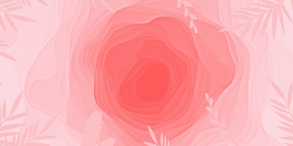粉色简约520告白日情人节清新玫瑰纹理背景