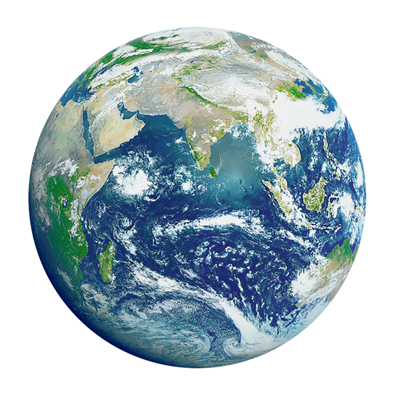 蓝色地球模型圆形地球png素材国际合作日地球psd免费下载 图星人