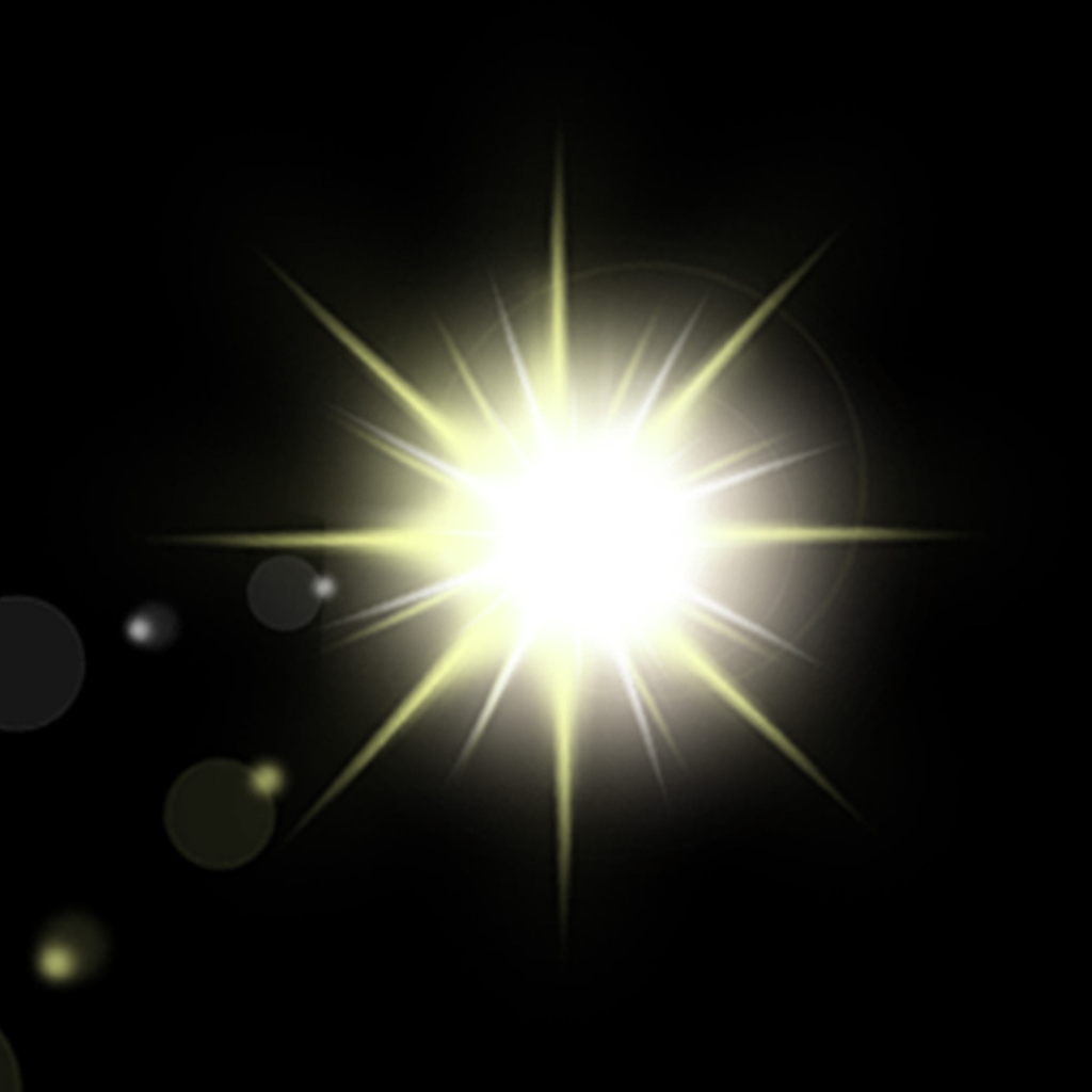 白色光点光斑光效光线png素材元素png免费下载 图星人