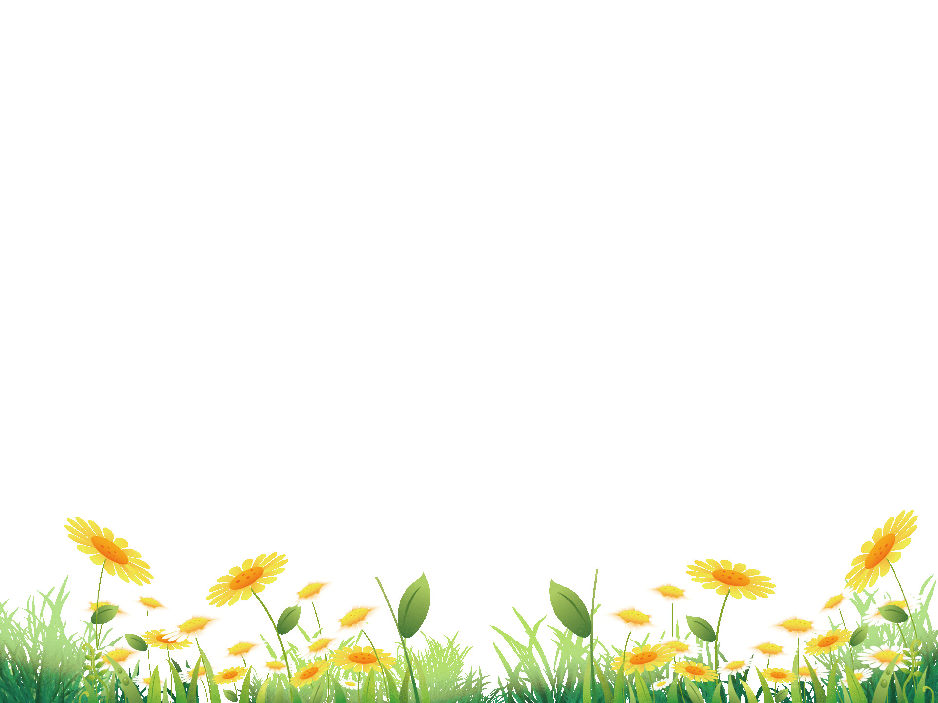 卡通鲜花花朵春天元素GIF动态图向日葵元素