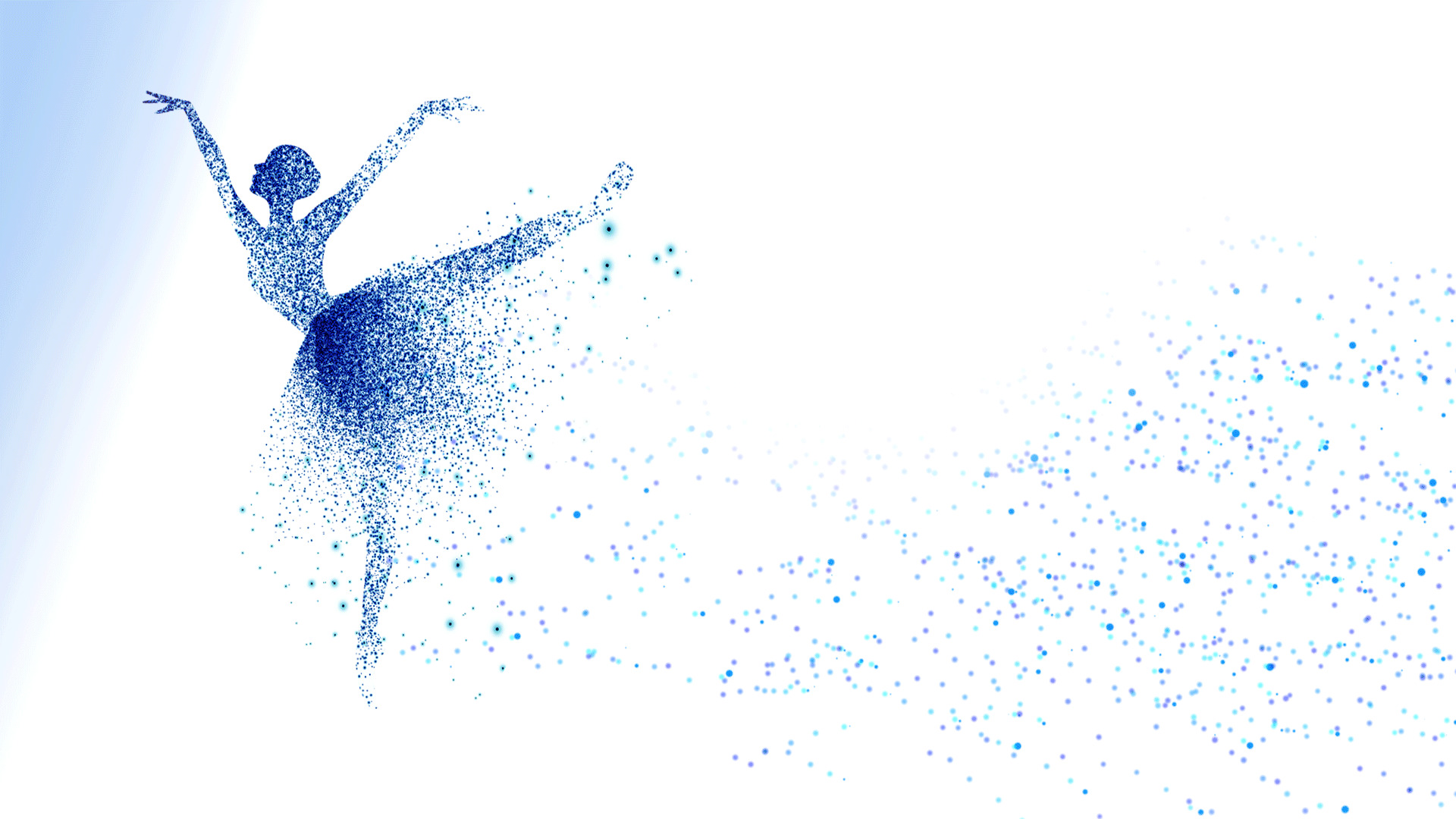 蓝色粒子人物跳舞元素GIF动态图