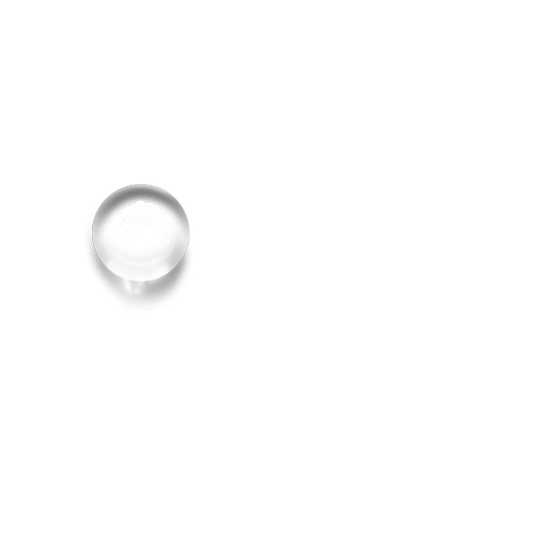 透明圆形水滴元素GIF动态图水珠元素