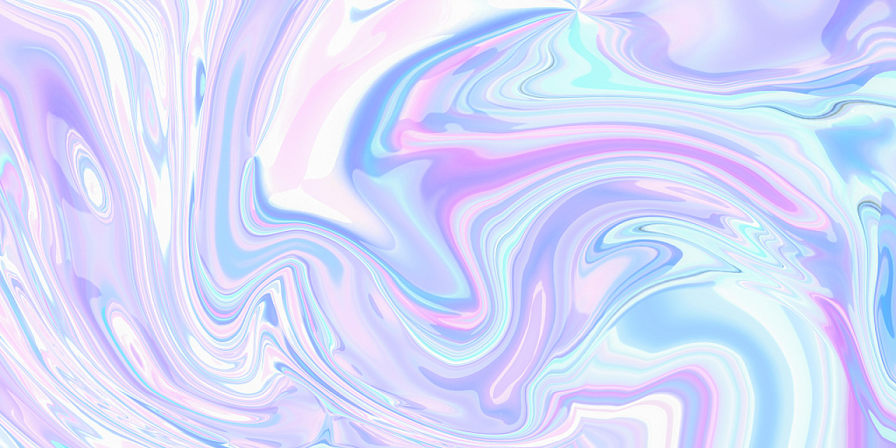紫色蓝色白色简约大气流体镭射渐变展板背景