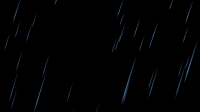 蓝色雨水雨滴天气元素GIF下雨元素