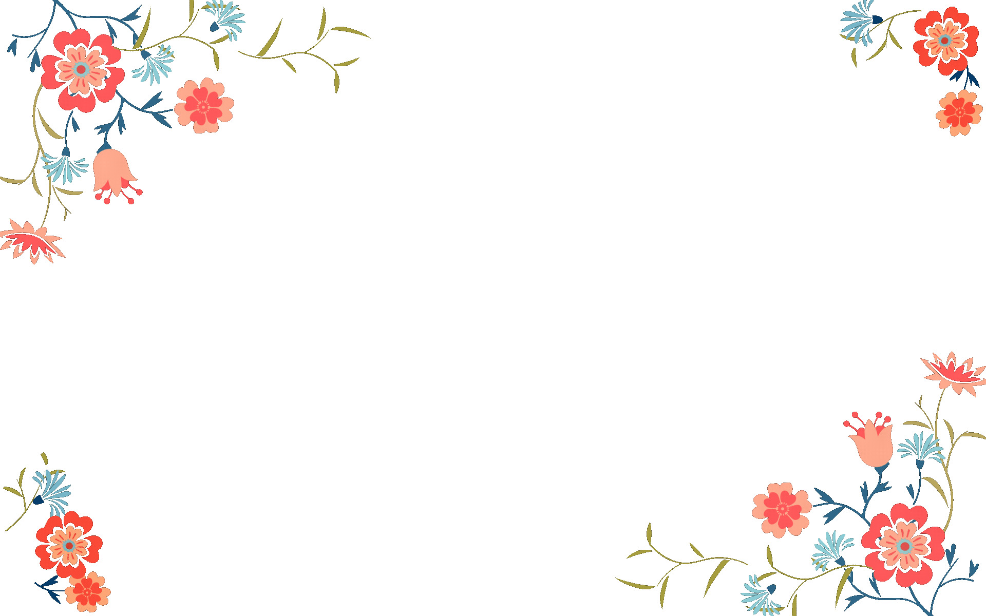 花朵边框GIF动态图