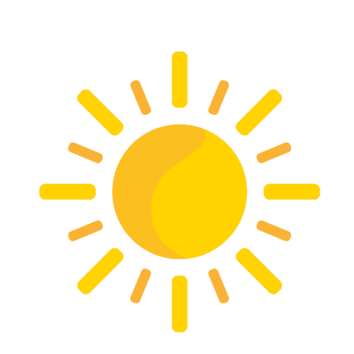 黄色卡通太阳夏天元素GIF动态图太阳元素