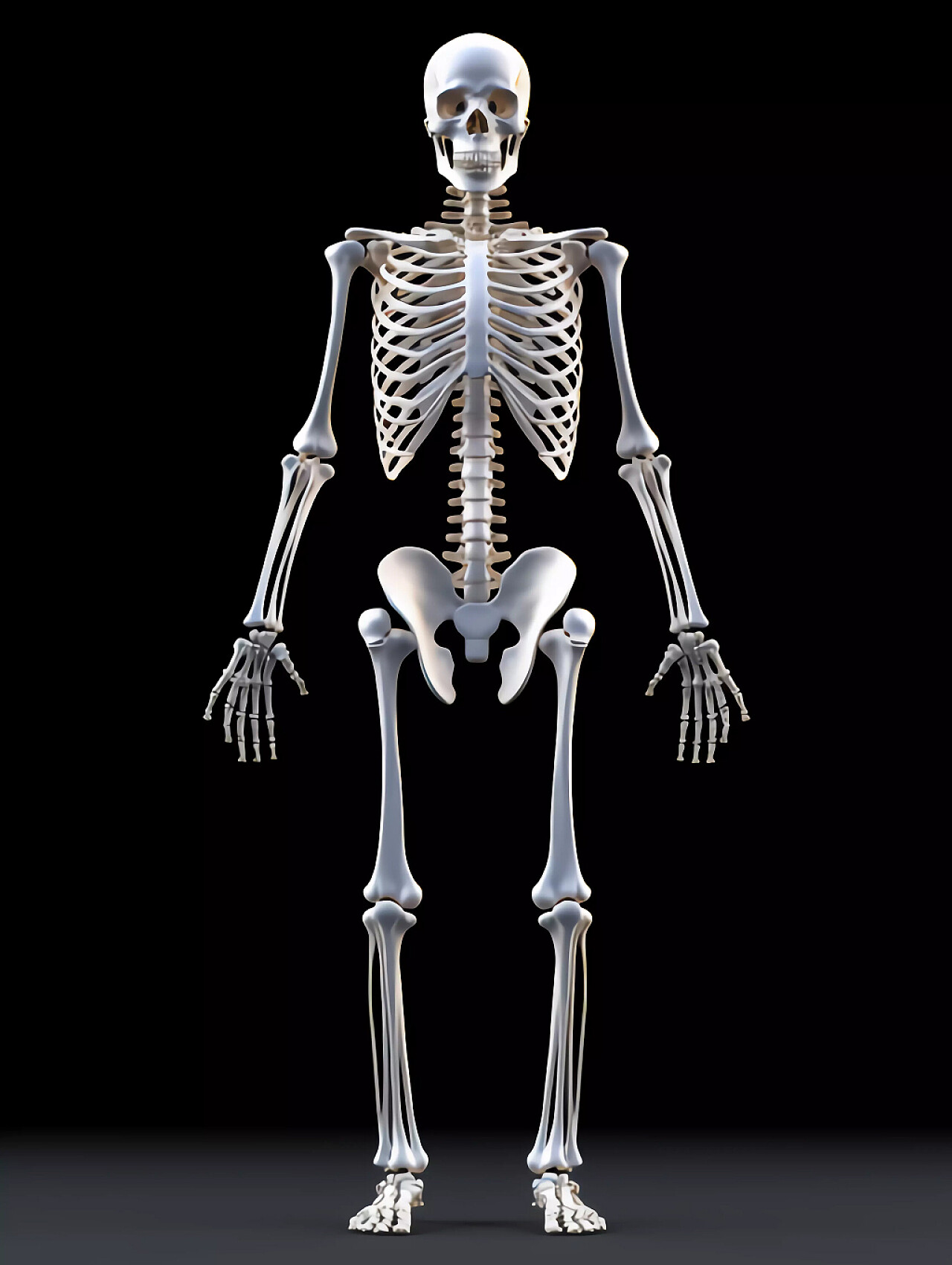医疗科技人类全骨骼系统3D扫描
