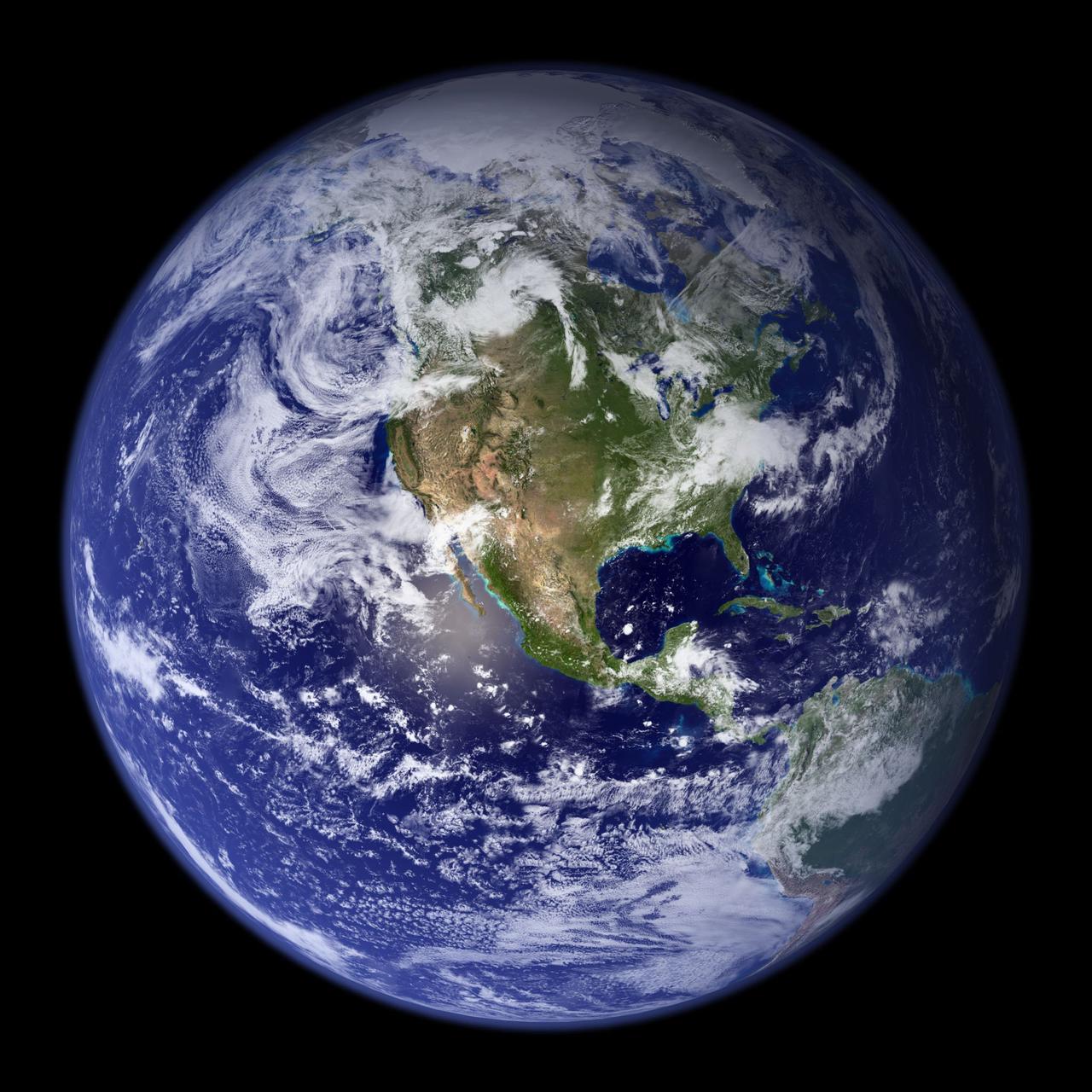 天蓝色现代科技太空看地球背景图片免费下载 图星人